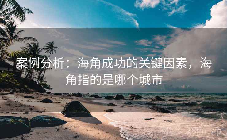 案例分析：海角成功的关键因素，海角指的是哪个城市