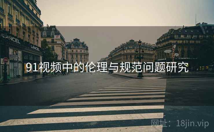 91视频中的伦理与规范问题研究