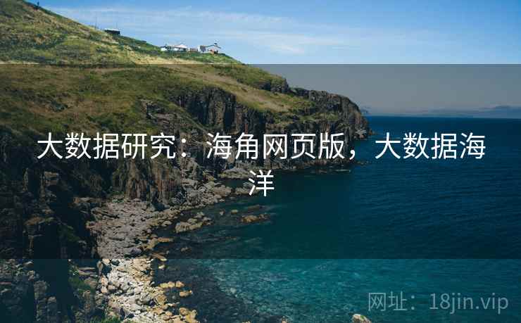 大数据研究：海角网页版，大数据海洋